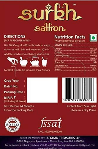 Kashmiri saffron online