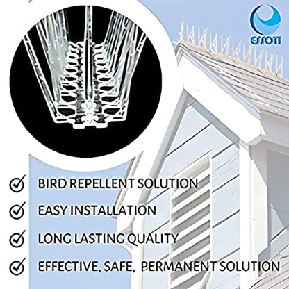 Essoti Store Pigeon Bird Control Spike Set of 7 Pieces…