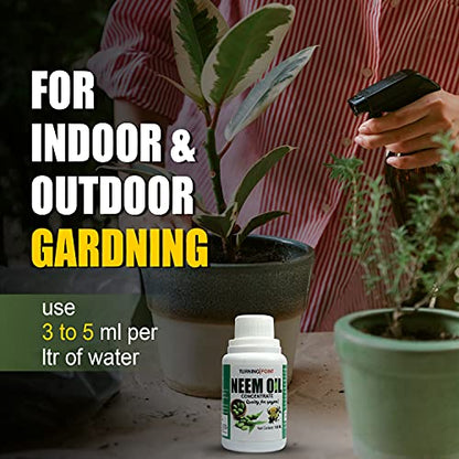 Chipku Pure Cold Pressed Water-Soluble Neem Oil for Spray on Plants and Garden (100 ml)…