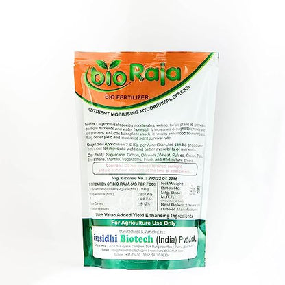 HARSIDHI BIOTECH Root Power Mycorrhiza Bio Fertilizer(Bio Raja) - Root Growth Booster and Plant Essential Fertilizer (15 Kg)