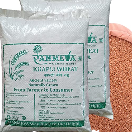 RANMEVA Way Back to the Origin Emmer-Khapli Wheat 10 kg (Ancient Grain ...