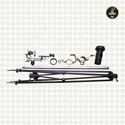 Automat Rain Gun Set with 4 Leg Stand and Riser Pipe Heavy Duty and Complete Adapter 50MM Brand (Automate)