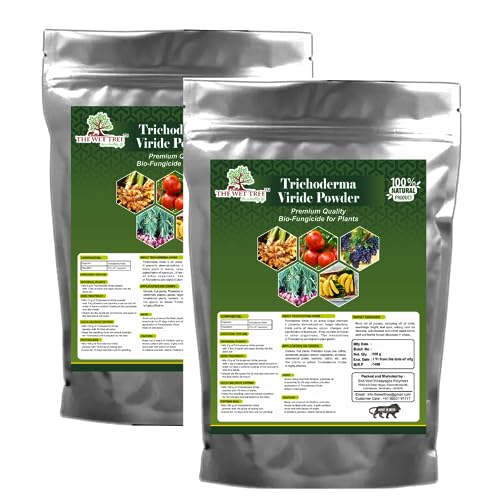 THE WET TREE Trichoderma Viride Powder | Bio Fungicide for Home & Garden Plants | Controls Root Rot, Stem Rot, Bacterial & Fungal Diseases (1.8 KG)