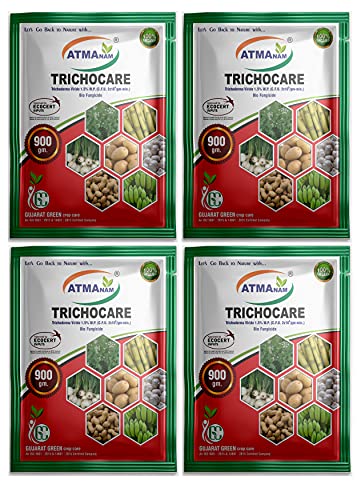Atmanam Certified Organic Bio Fungicide for Seeds and Young Plants Trichoderma viride-3.6kg