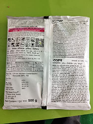 Singh Enterprises Stump Broad Spectrum, Contact and Systemic Mixture Fungicide, Flowering Enhancer, Useful for Ground Nut, Paddy