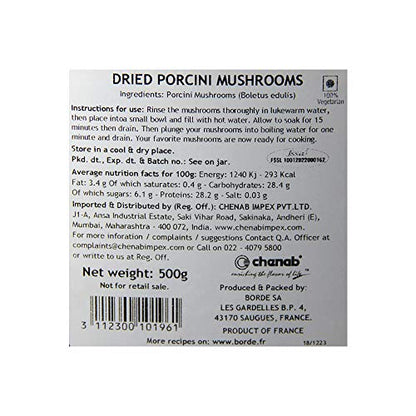 Borde Porcini Choice Mushrooms 500g