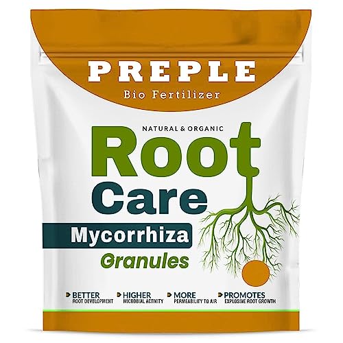PREPLE VAM Mycorrhiza Bio-Fertilizer for Root Growth Booster Care of your Garden and Plants (30 gm)