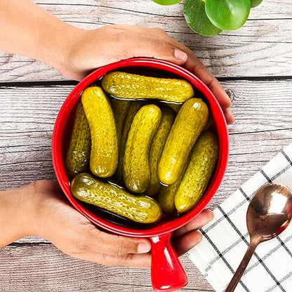 Urban Platter Whole Dill Gherkins, 680g [ Sweet & Crunchy. Great for Adding Tang & Flavour to Sauces & Dips. ]
