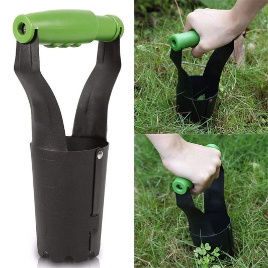 Generic 23Cm Iron Garden Plants Seedling Transplant Tools Handheld Transplanter Seedlings Gardening Tool Garden Supplies Garden Tools