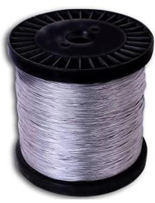 BACKBONE Zatka Machine Fencing Electric Clutch Wire for Boundary | Ideal for Solar Fence Energizer and Solar Zatka Machine | Use Agriculture, Fencing, Factory, Industry, Garden (1000 Meter-10 Kg) 