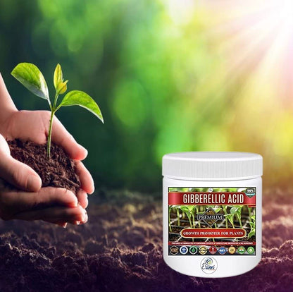 Erwon® Gibberellic Acid, Premium Essential Powerful Organic Growth booster for Plants(10 gm)