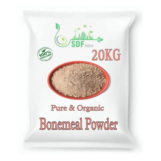 SDF India Bone Meal for Plants Home Gardening | Steamed Bone Meal | Rich in Phosphorus and Calcium | Natural Plant Fertilizer| (20)
