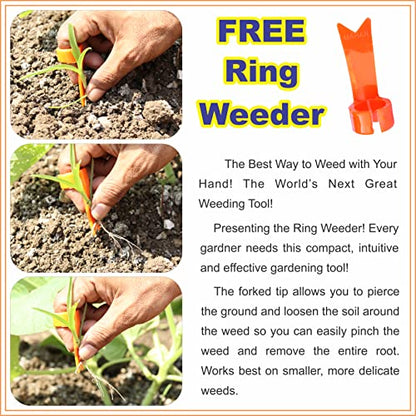 Mahan GHW-6 Gardening Hoes/Manual Weeder/Hand Weeder Without Handle | Free Ring Weeder |