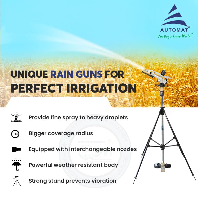 tripod mounted sprinkler