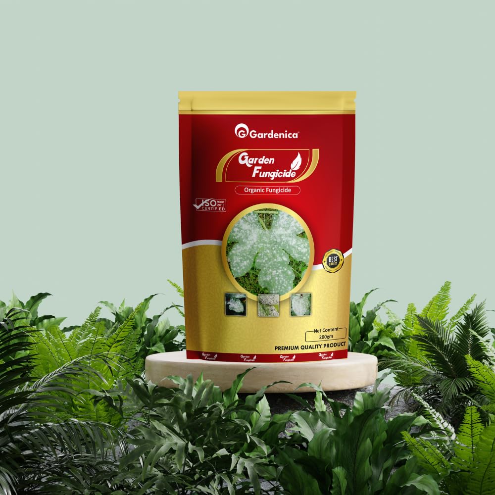 Gardenica Phosphorus and Garden Fungicide Combo|Natural & Organic|Promotes Plant Growth| Organic Fungicide for Plant Fungal Disease Control