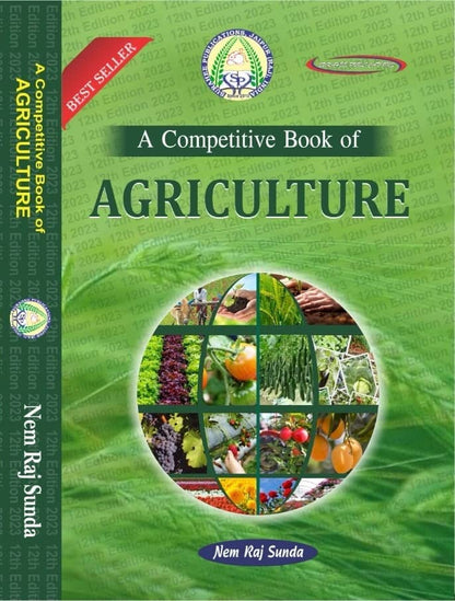 A Competitive Book of Agriculture - Nem Raj Sunda - 12th/Ed. - 2023 [Paperback]