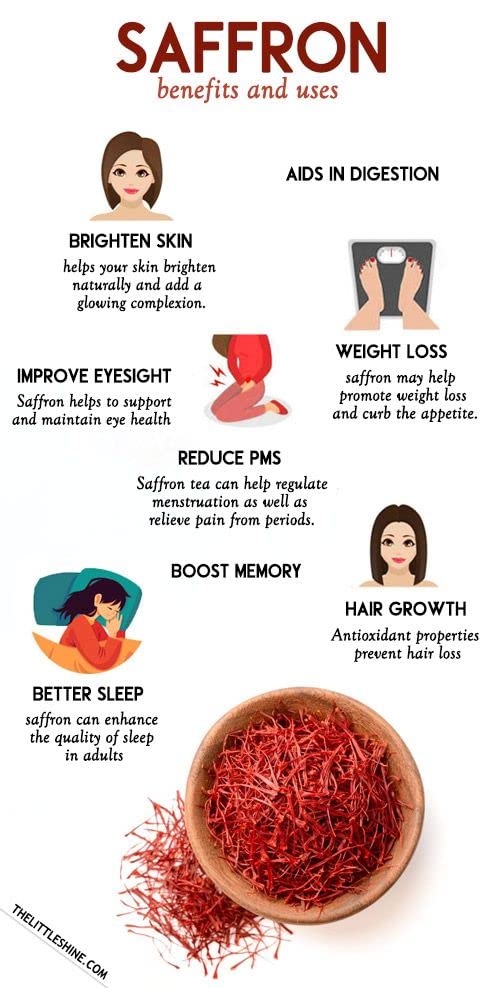saffron benefits and uses