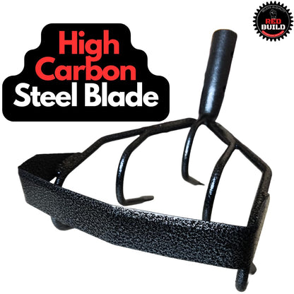 REDBUILD 2 in 1 Culti Weeder (8 Inches, Black)