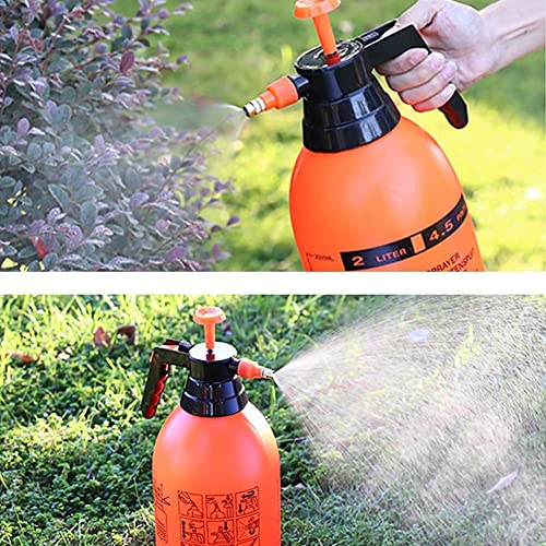 NEOPOL 1 Pc Heavy Duty Garden Pump Pressure Sprayer, Lawn Sprinkler, Water Mister, Spray Bottle for Herbicides, Pesticides, Fertilizers, Plants Flowers (2 L Capacity), Compressor,