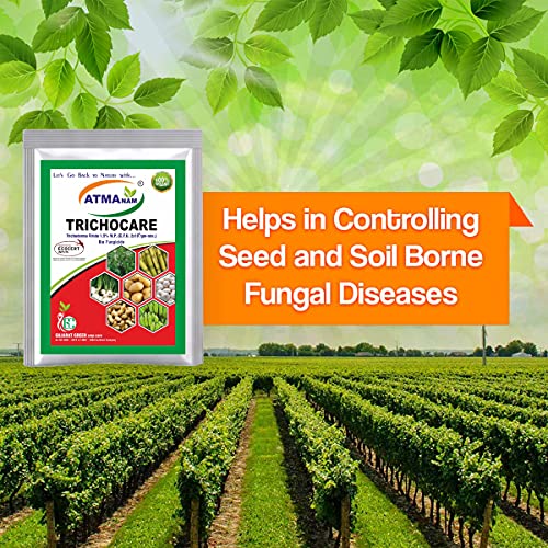 Atmanam Certified Organic Bio Fungicide for Seeds and Young Plants Trichoderma viride-3.6kg