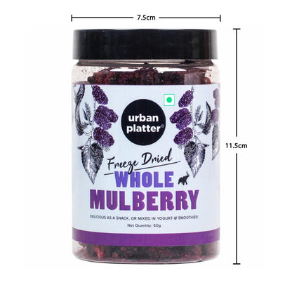 Urban Platter Freeze Dried Whole Mulberry, 50g