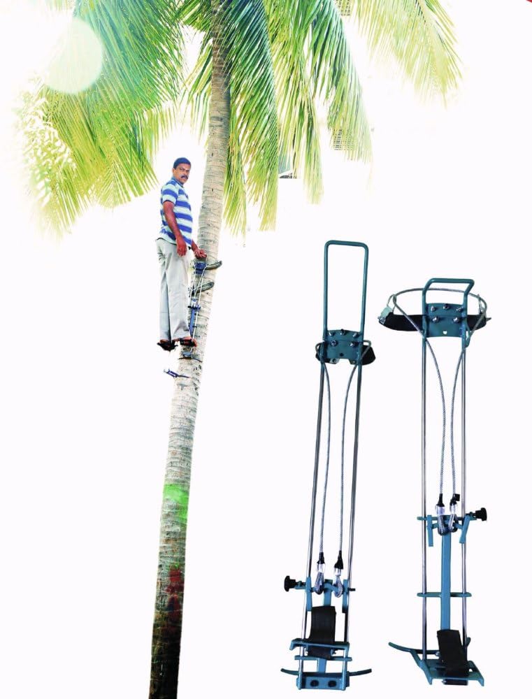 SBI Coconut Tree Climber Machine with Full Body Safety Harness - Safe to Climb