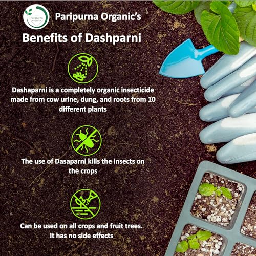 Paripurna Organics Dashparni Ark For Plant Fertilizer 250 ml | Agricultural Sprayers Use for Plant All Kind of Plant
