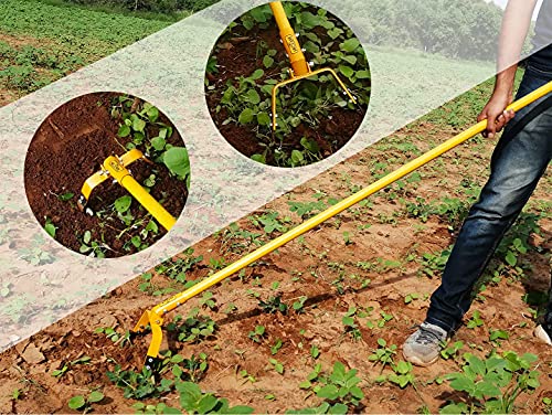 Hectare 8 inch Blade Manual Weeder with 5 feet Pole
