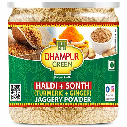 Dhampure Speciality Spiced Jaggery Powder | Detox Jaggery Powder Combo, 1.1Kg