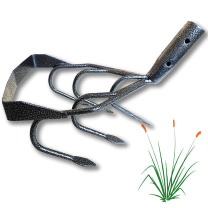 REDBUILD 2 in 1 Culti Weeder (8 Inches, Black)