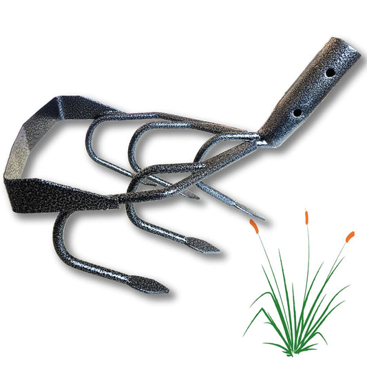 REDBUILD 2 in 1 Culti Weeder (8 Inches, Black)
