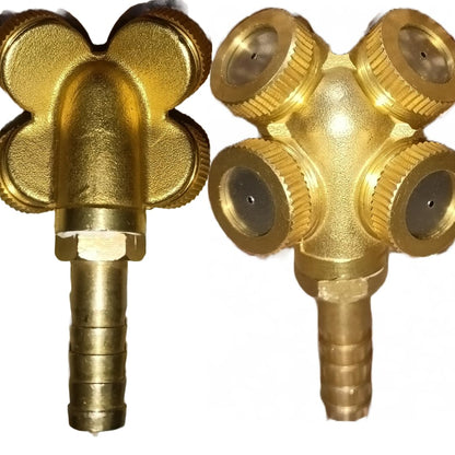 pesticide sprayer nozzle for wide coverage