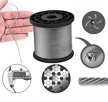 BACKBONE Zatka Machine Fencing Electric Clutch Wire for Boundary | Ideal for Solar Fence Energizer and Solar Zatka Machine | Use Agriculture, Fencing, Factory, Industry, Garden (1000 Meter-10 Kg) 