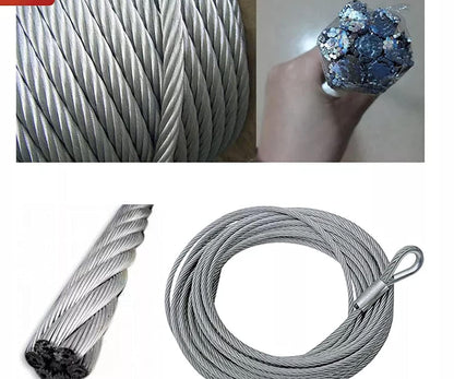 BACKBONE Zatka Machine Fencing Electric Clutch Wire for Boundary | Ideal for Solar Fence Energizer and Solar Zatka Machine | Use Agriculture, Fencing, Factory, Industry, Garden (1000 Meter-10 Kg) 