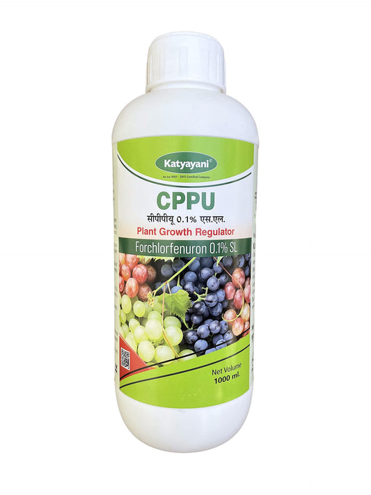 Katyayani CPPU Forchlorfenuron 0.1% L SL Plant Growth Regulator for Increasing size of Fruit & Berries | 1L | 1000ml x 1 |