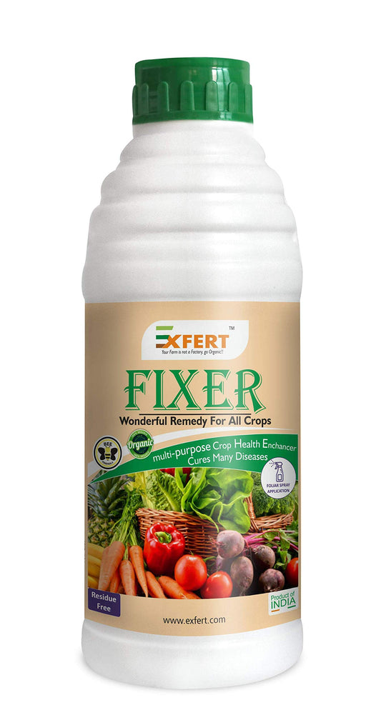 Exfert Fixer (Natural Plant Extract Viricide-Controls Yellow Mosaic and Leaf Curl Virus for Plants in Horticulture, Hydroponics, Green House) 250ml