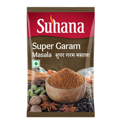 सुहाना सुपर गरम मसाला 200 ग्रॅम पाउच - 2 चा पॅक