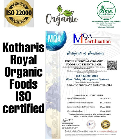 Kothari's Royal Organic Jaggery Pack Of 3 2980gm