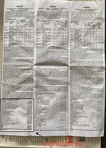 ANOLIK pesticide composition