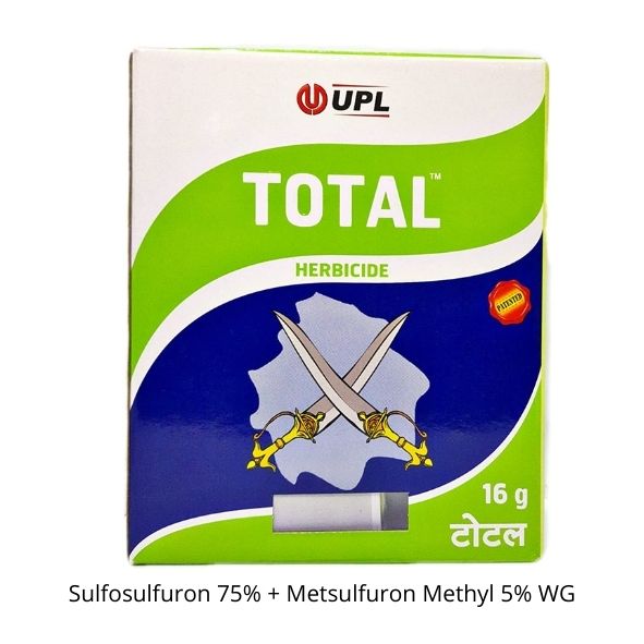 Total 16 gram + Surfactant (500 ml) for wheat